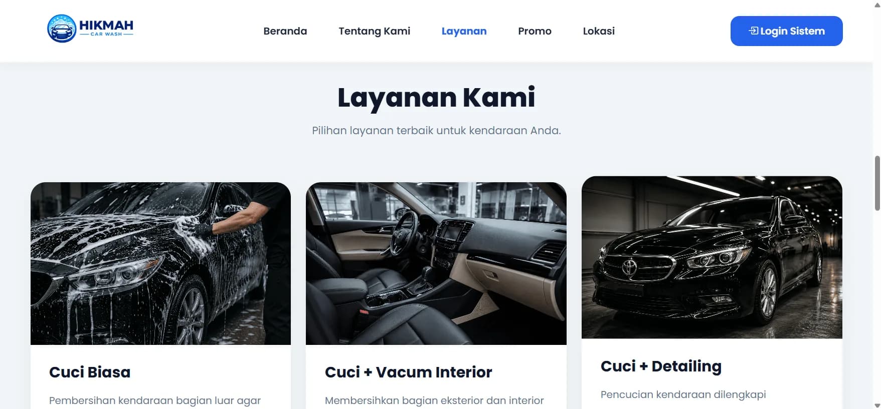 Website Car Wash 1