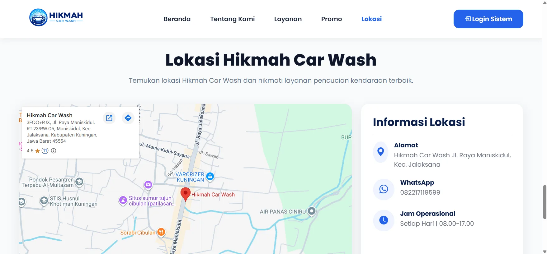 Website Car Wash 2